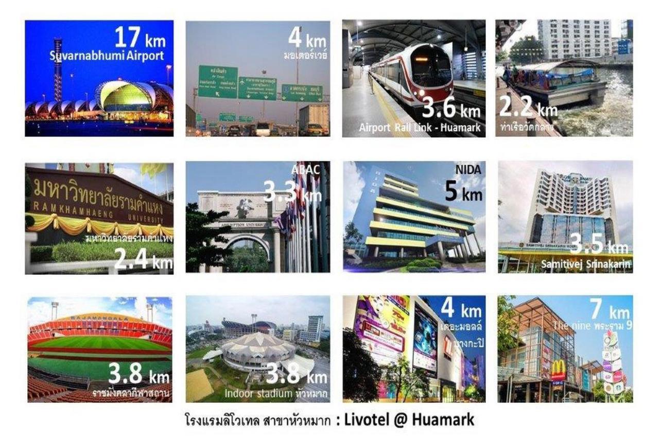 Livotel Hotel Hua Mak Bangkok Dış mekan fotoğraf
